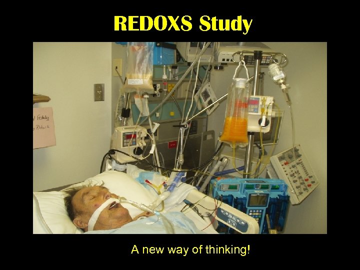 REDOXS Study A new way of thinking! 