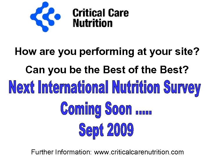 How are you performing at your site? Can you be the Best of the