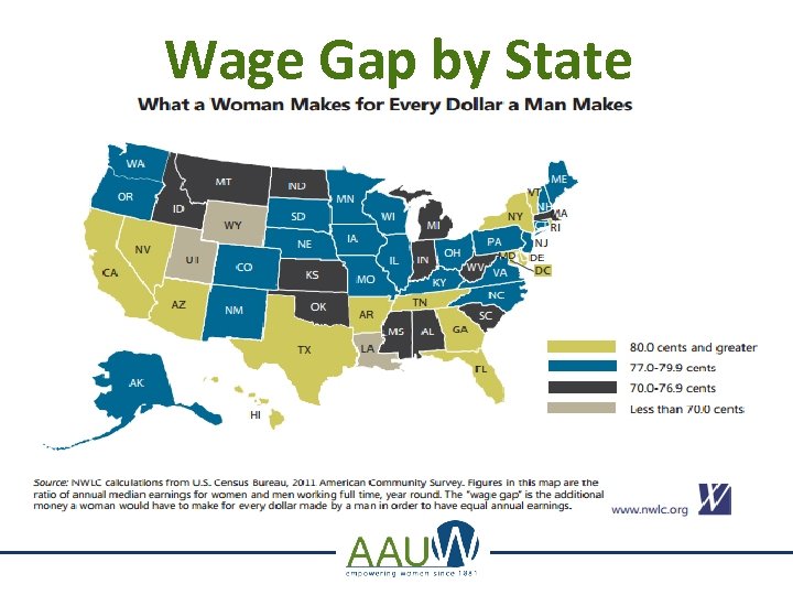 Wage Gap by State 