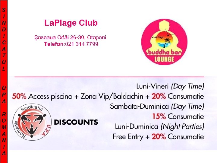 S I N D I C A T U L U P A R