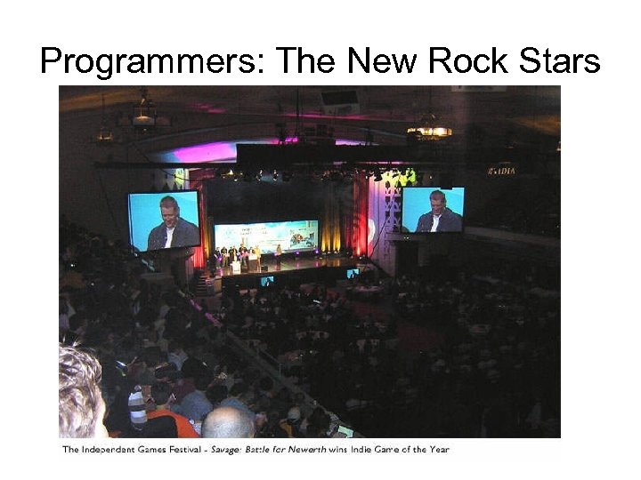 Programmers: The New Rock Stars 