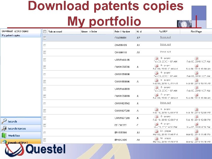  Download patents copies My portfolio 22 