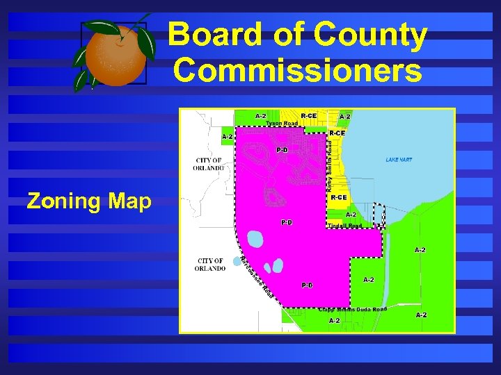 Board of County Commissioners Zoning Map 