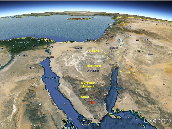 Cades Hazeroth Quibrote Hataavá Sinai 