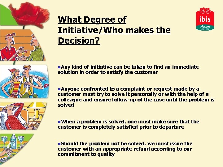 What Degree of Initiative/Who makes the Decision? n. Any kind of initiative can be