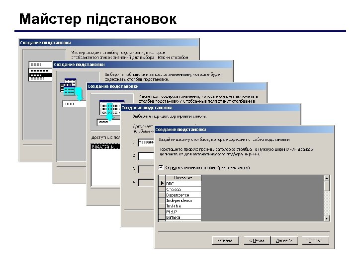 Майстер підстановок 