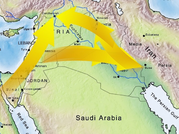 Map of Mesopotamia 