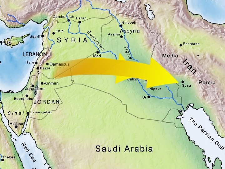 Map of Mesopotamia 