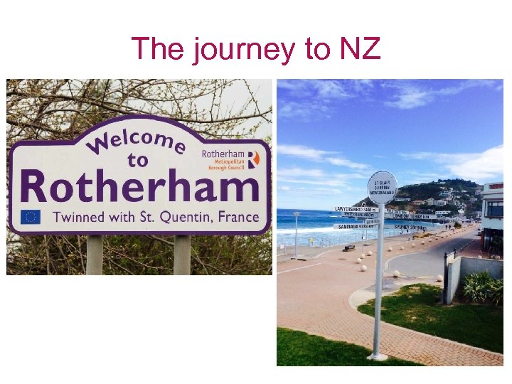 The journey to NZ 