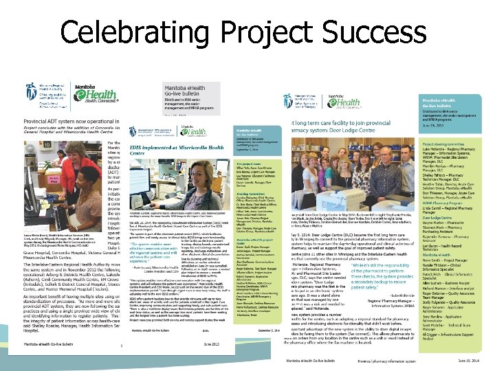 Celebrating Project Success 22 