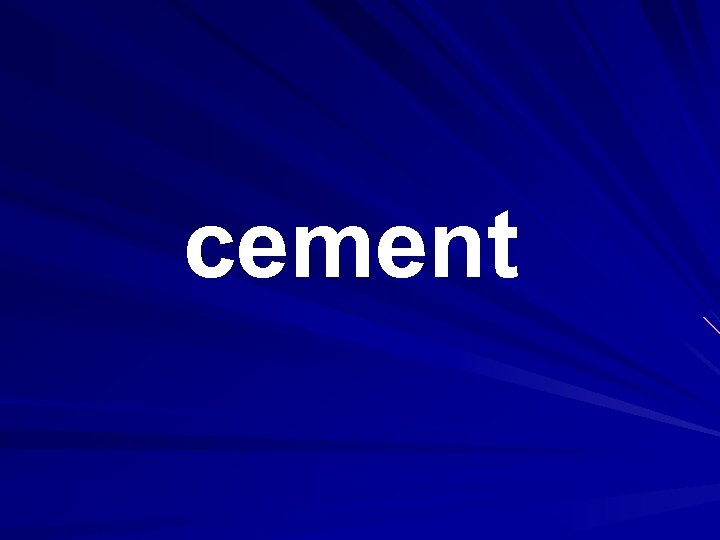 cement 