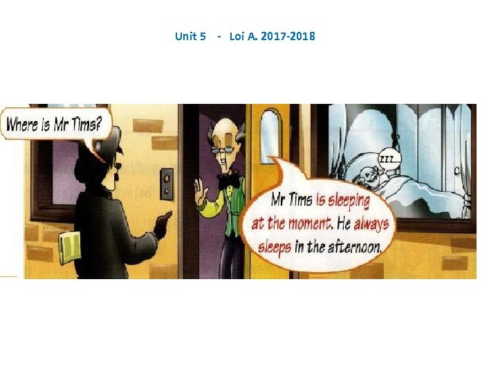 Unit 5 - Loi A. 2017 -2018 