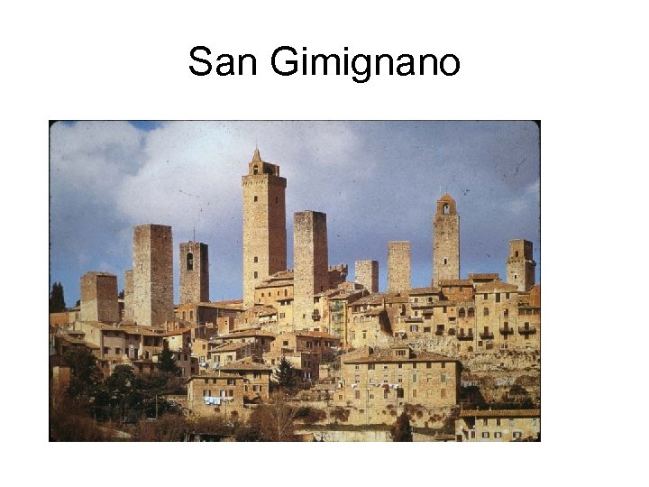 San Gimignano 