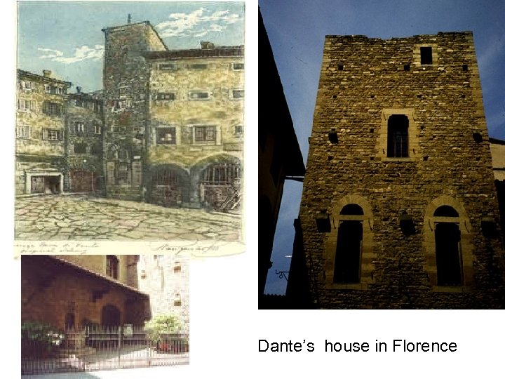 Dante’s house in Florence 
