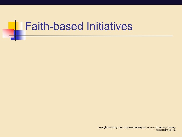 Faith-based Initiatives 