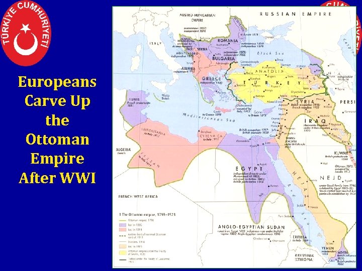 Europeans Carve Up the Ottoman Empire After WWI 