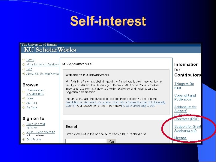 Self-interest 
