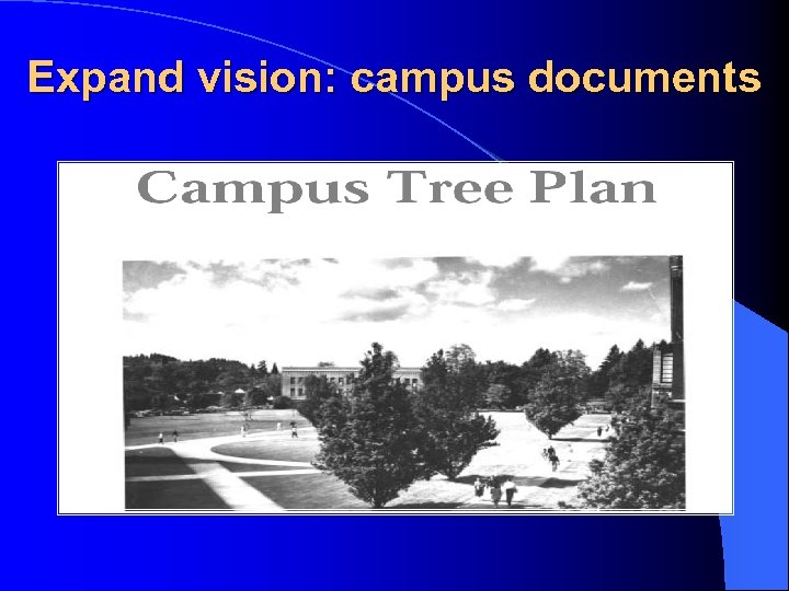 Expand vision: campus documents 