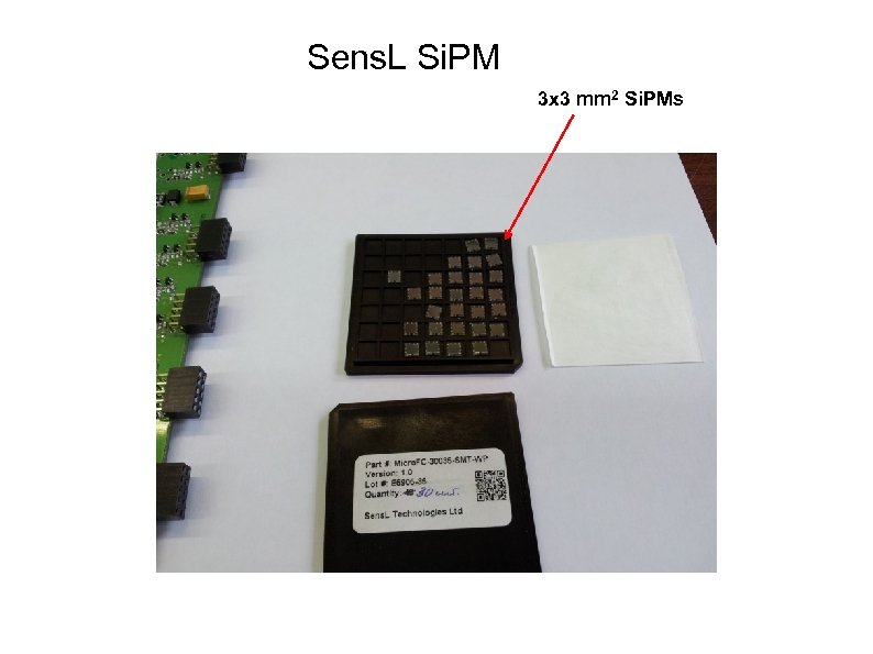 Sens. L Si. PM 3 x 3 mm 2 Si. PMs 