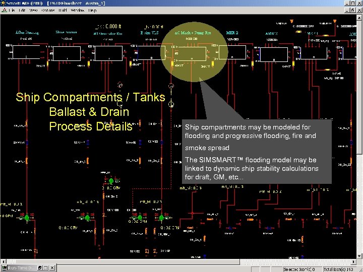 Ship Compartments / Tanks Ballast & Drain Process Details Ship compartments may be modeled