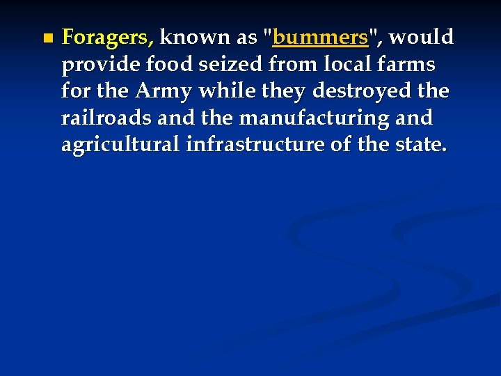 n Foragers, known as 