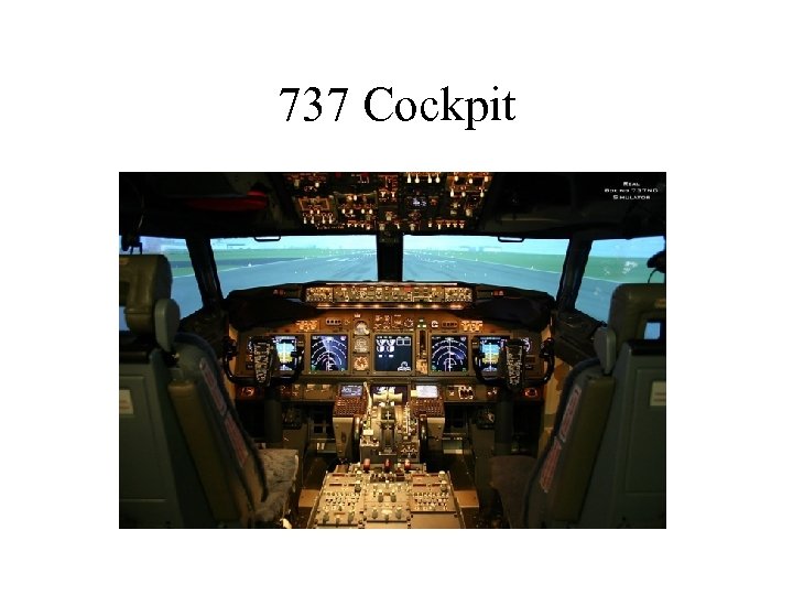 737 Cockpit 