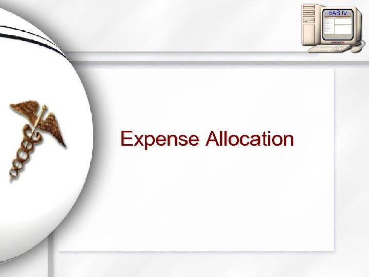 Expense Allocation 