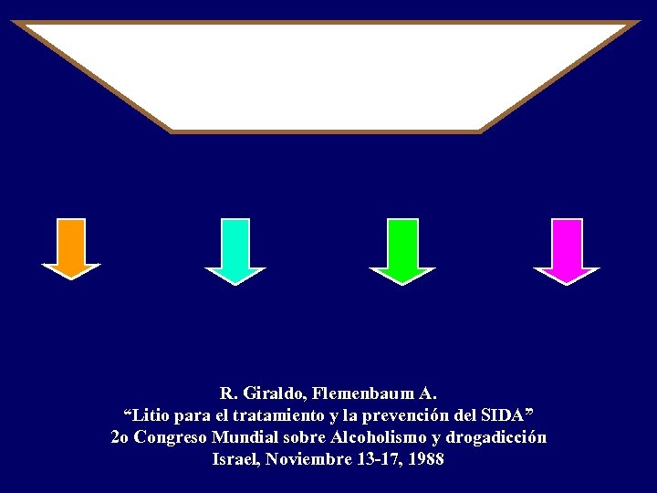 R. Giraldo, Flemenbaum A. “Litio para el tratamiento y la prevención del SIDA” 2