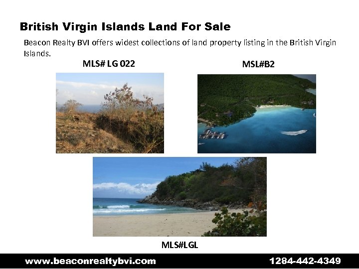 British Virgin Islands Land For Sale Beacon Realty BVI offers widest collections of land