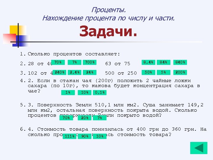 Сколько процентов показывает