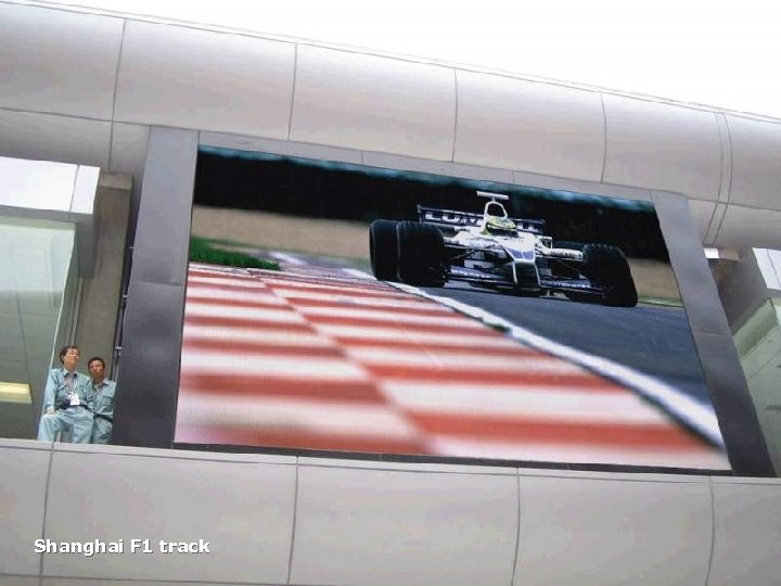 Page 35 Shanghai F 1 track 