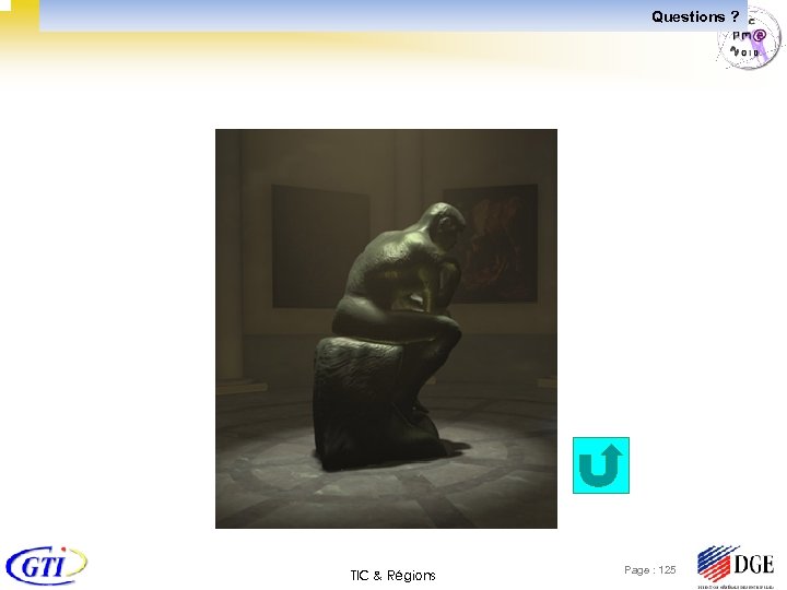Questions ? TIC & Régions Page : 125 