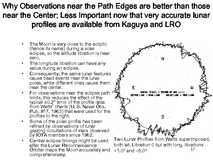 Why Observations near the Path Edges are better than those near the Center; Less