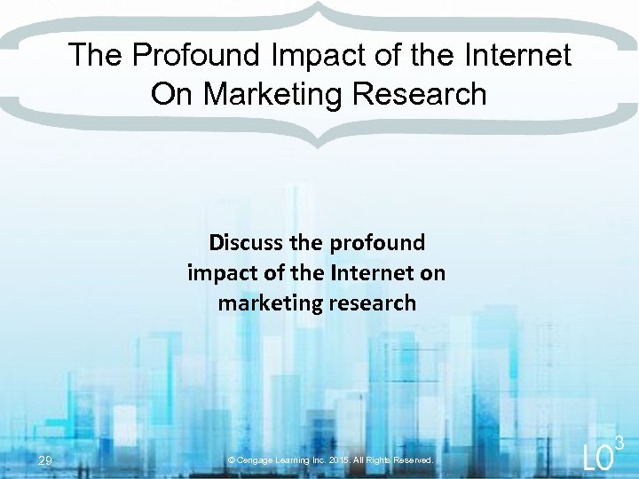 The Profound Impact of the Internet On Marketing Research Discuss the profound impact of