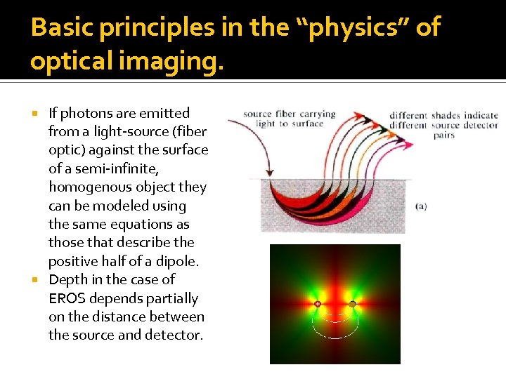 Basic principles in the “physics” of optical imaging. If photons are emitted from a