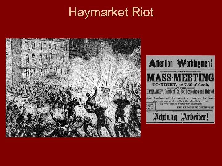 Haymarket Riot 