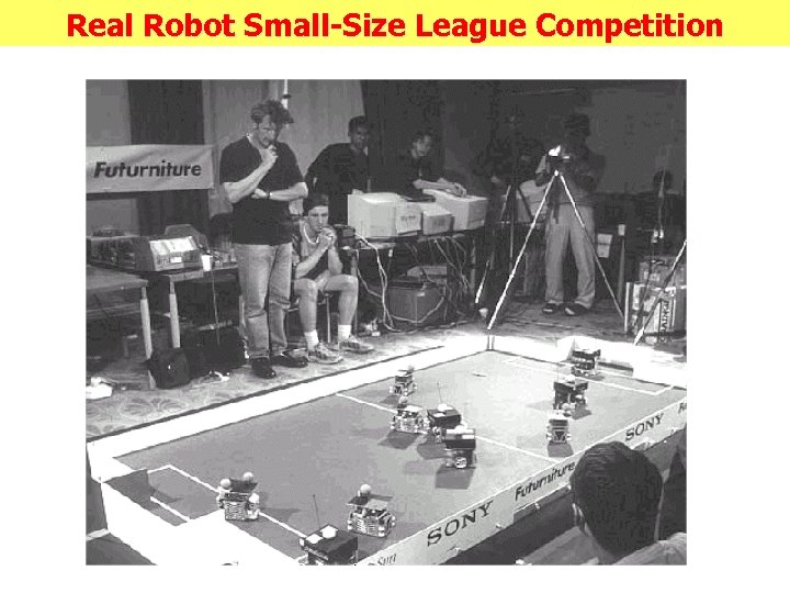 Real Robot Small-Size League Competition 