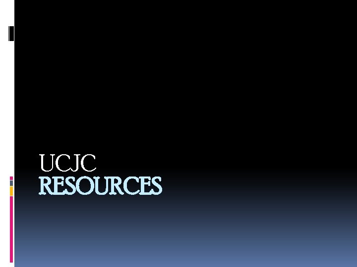UCJC RESOURCES 
