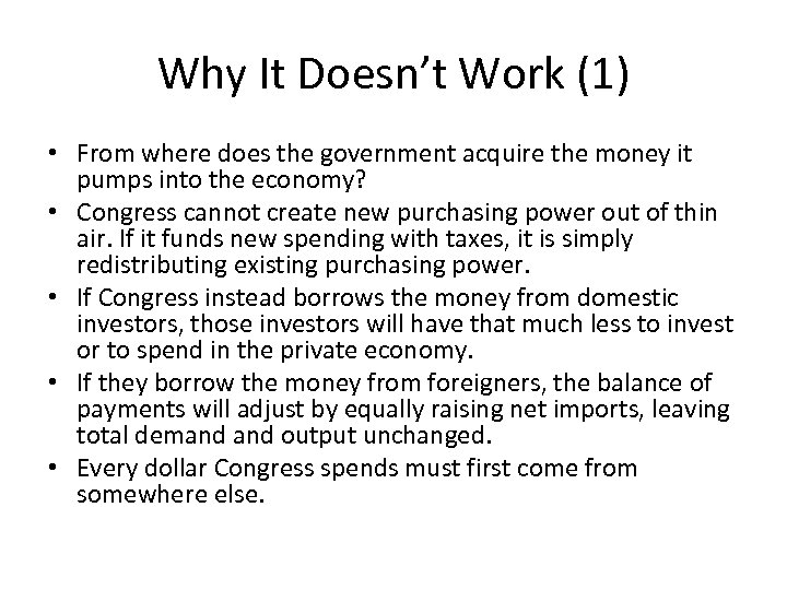 why-government-spending-does-not-stimulate-economic-growth