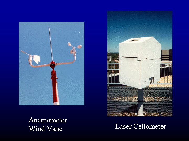 Anemometer Wind Vane Laser Ceilometer 