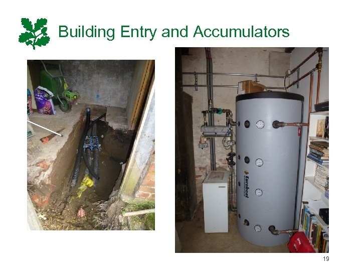 Building Entry and Accumulators 19 