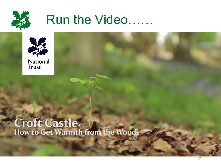 Run the Video…… 24 