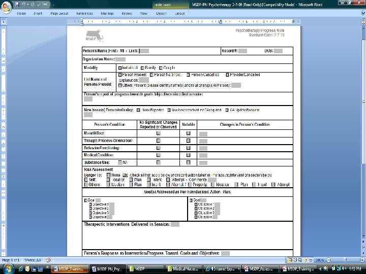Presented by David Lloyd, MSDP Project Manager 139 