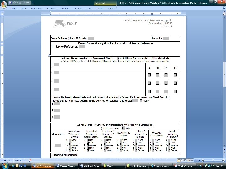 Presented by David Lloyd, MSDP Project Manager 142 