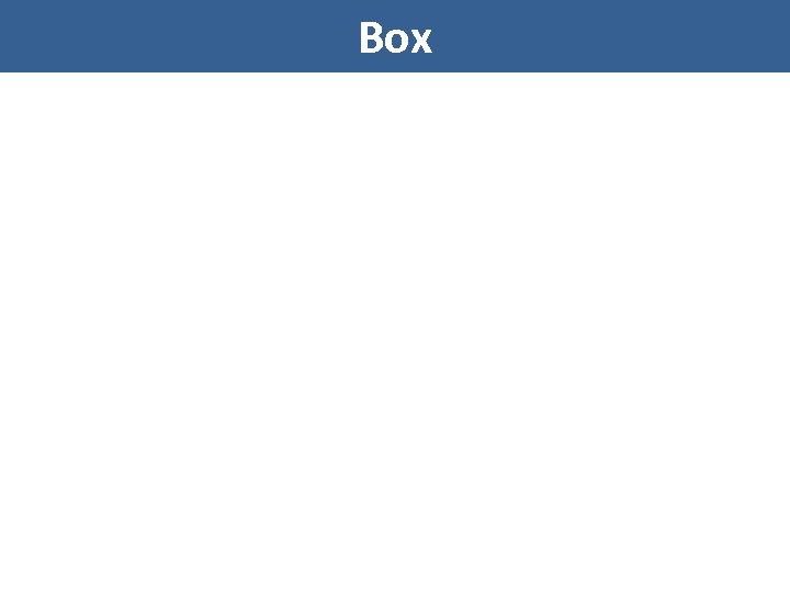 Box 