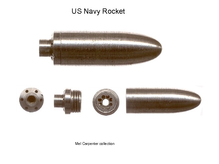 US Navy Rocket Mel Carpenter collection 