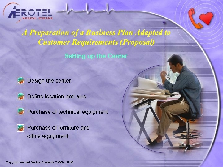 A Preparation of a Business Plan Adapted to Customer Requirements (Proposal) Setting up the