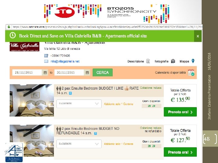 48 Stefano Calandra Presentation 18/03/2018 