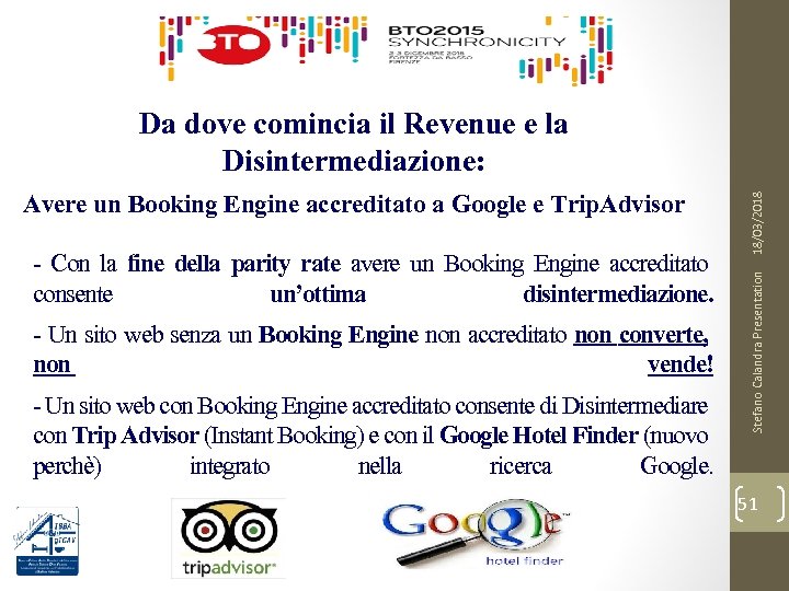 Da dove comincia il Revenue e la Disintermediazione: jj - Con la fine della