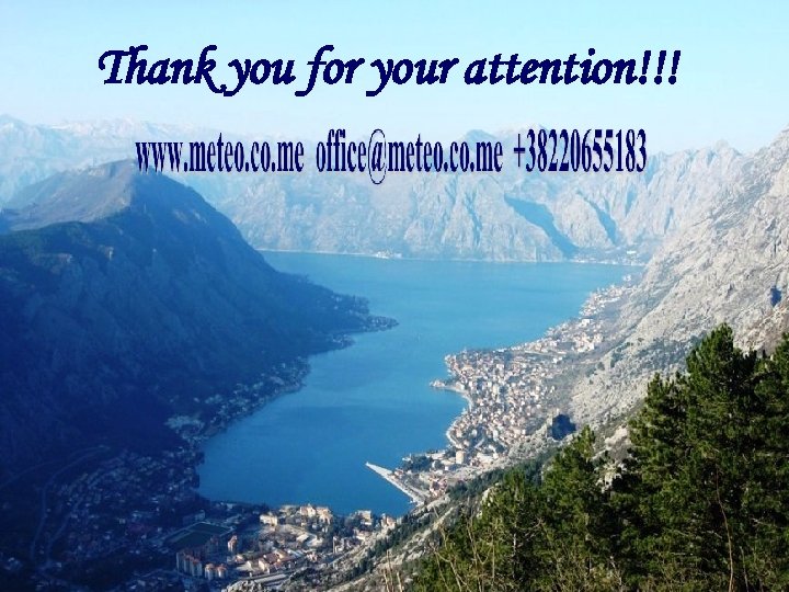 Thank you for your attention!!! 